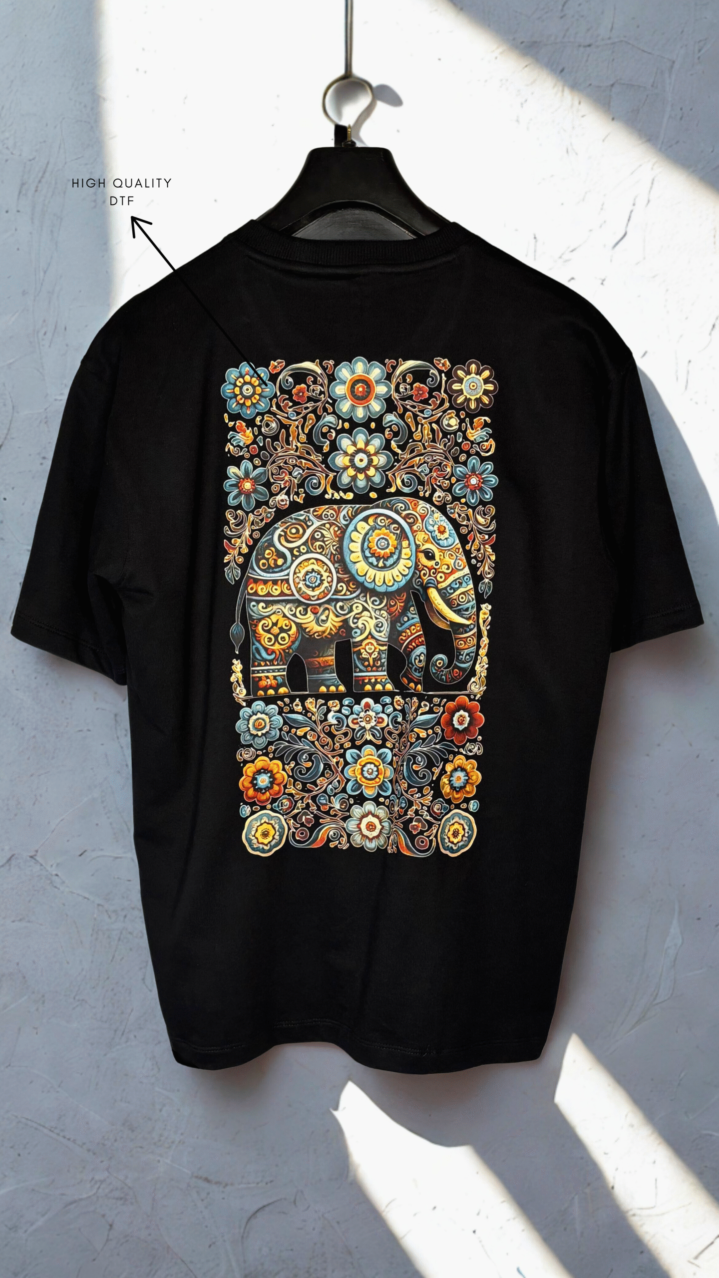 Elefolra(Black) thevibethread.in eleflora back