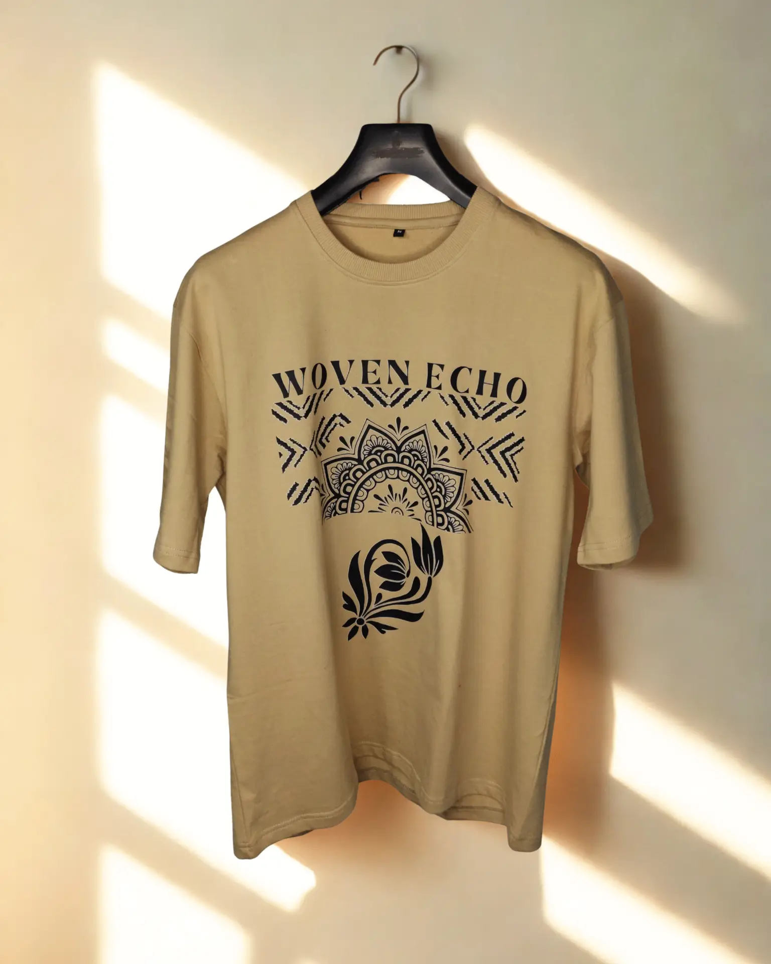 Woven Echo(Beige) thevibethread.in woven echo