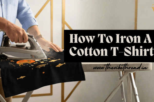 how to iron a cotton T-shirt