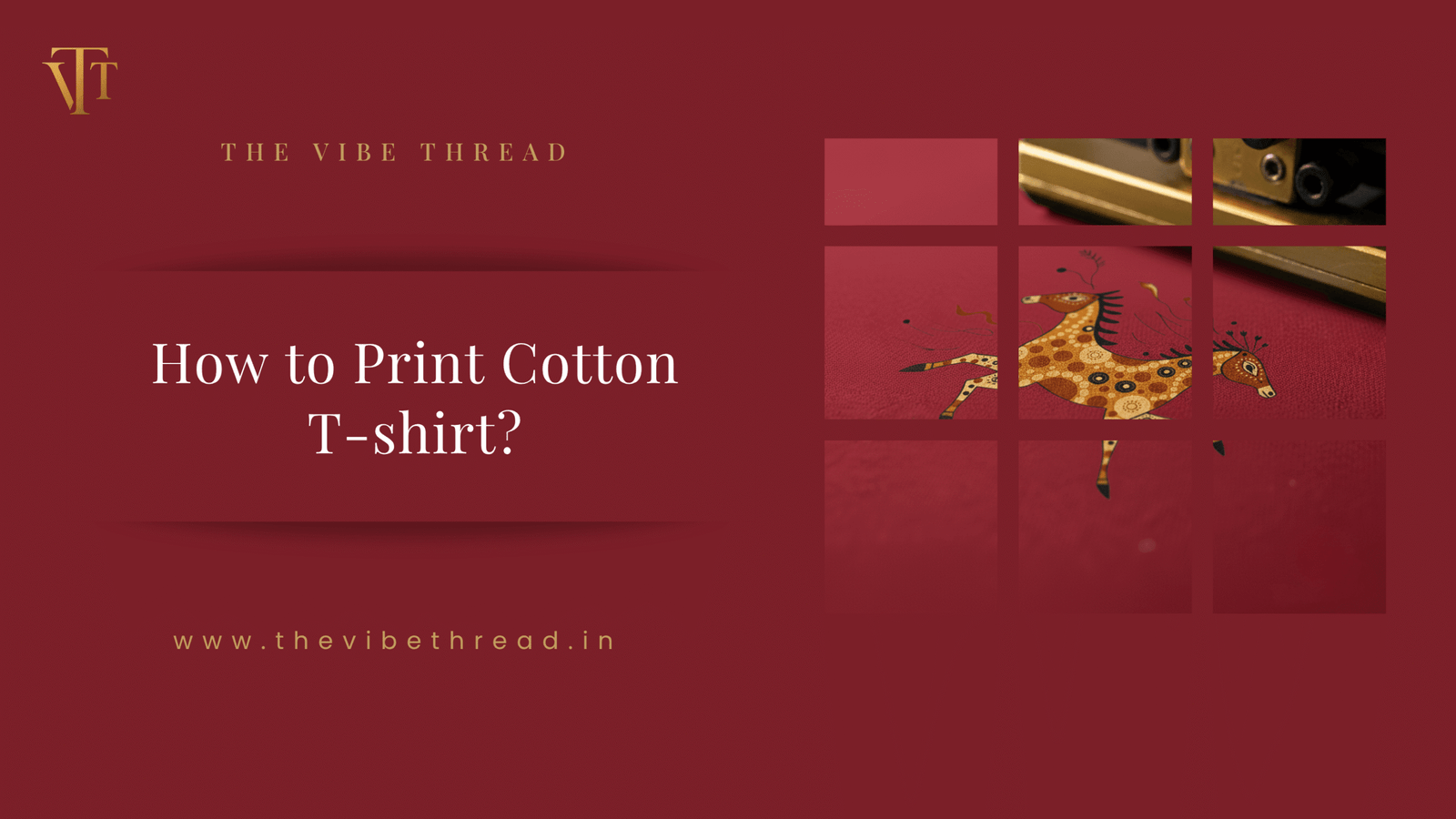 how to print cotton T-shirt